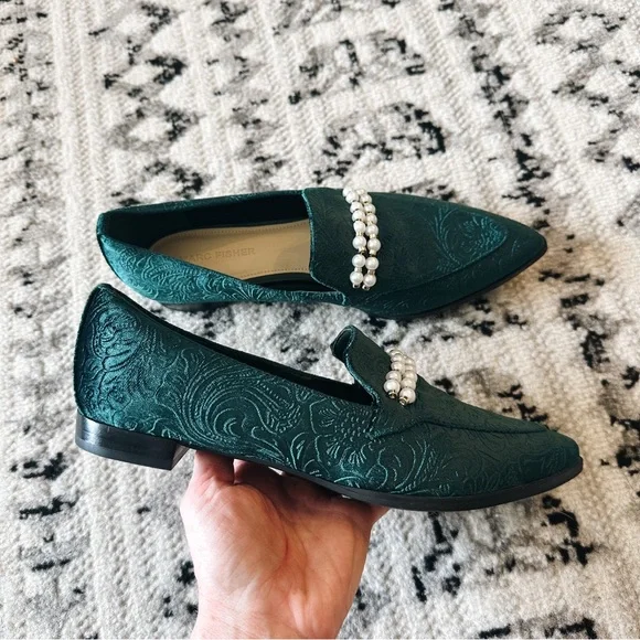 Marc Fisher Calisto Loafer Marc Fisher Kneel Loafer Flats Dark